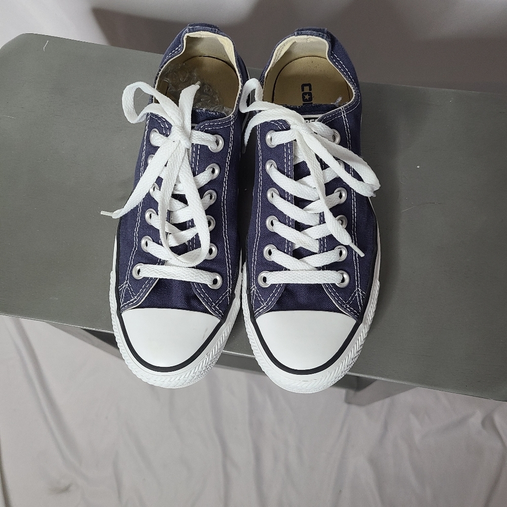 Converse low Women's blue canvas size 7